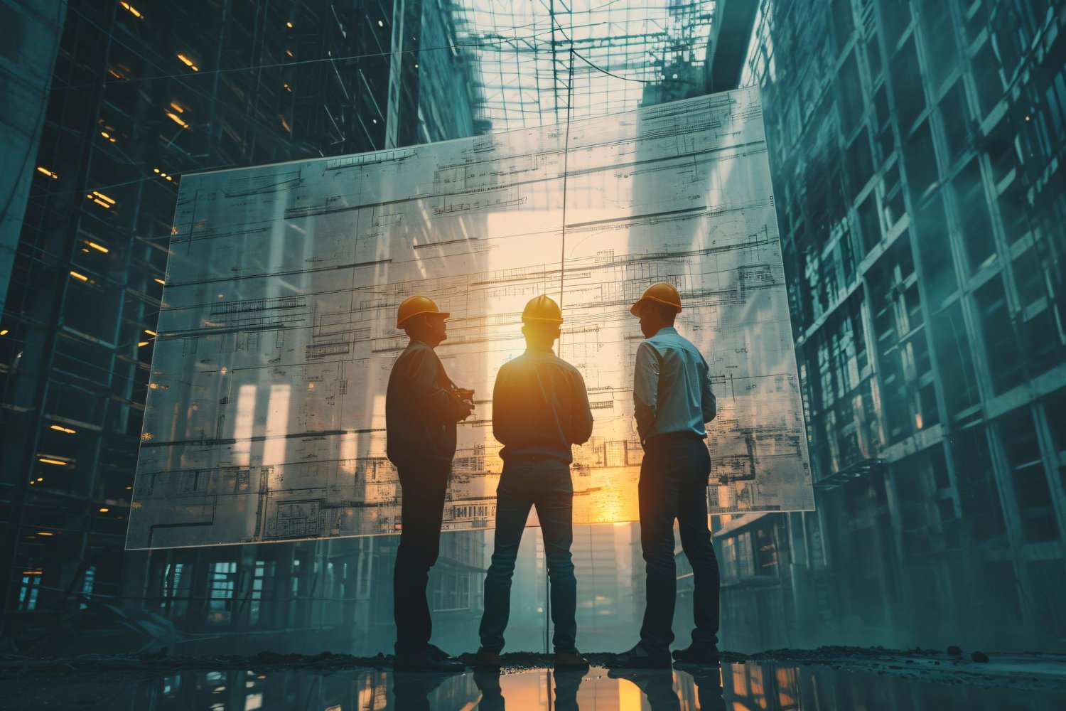 TRUST Building project representing construction confidence